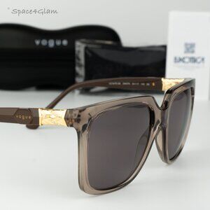 Vogue Women Sunglasses Brown Violet Square VO5476SB 29407N54 BRAND NEW